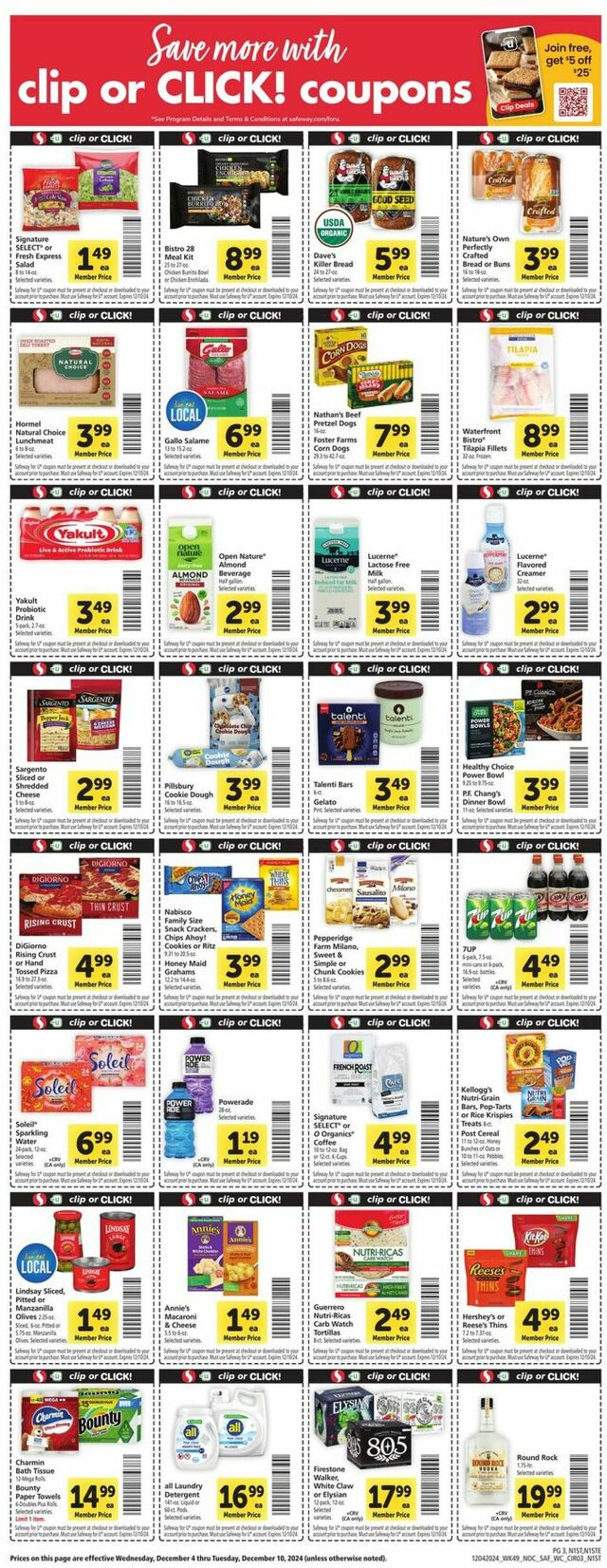 Catalogue Safeway from 12/04/2024