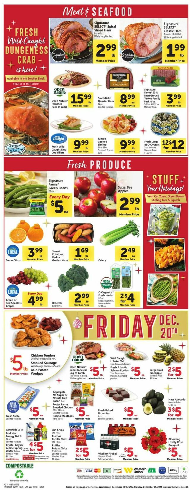 Catalogue Safeway from 12/18/2024