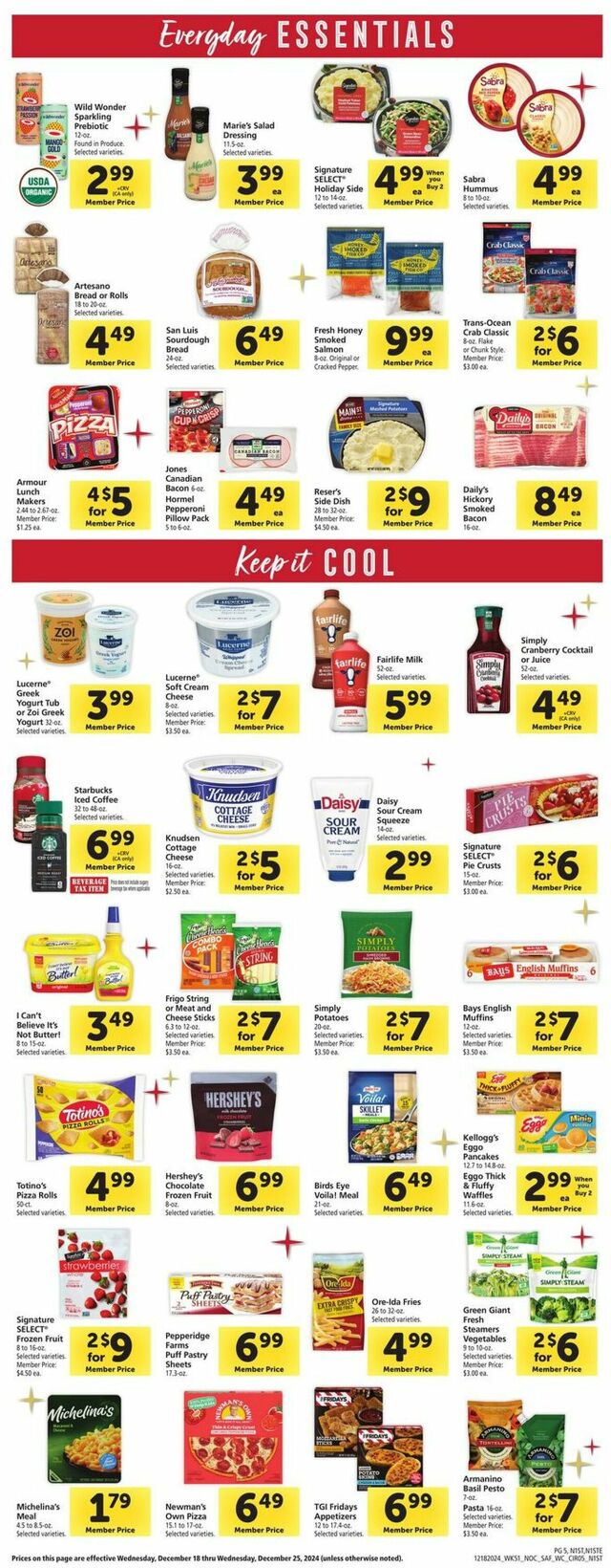 Catalogue Safeway from 12/18/2024