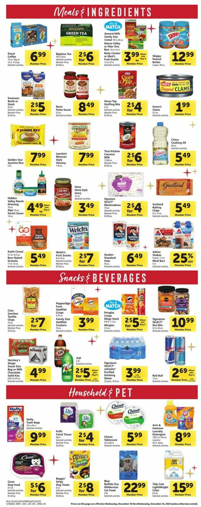 Catalogue Safeway from 12/18/2024