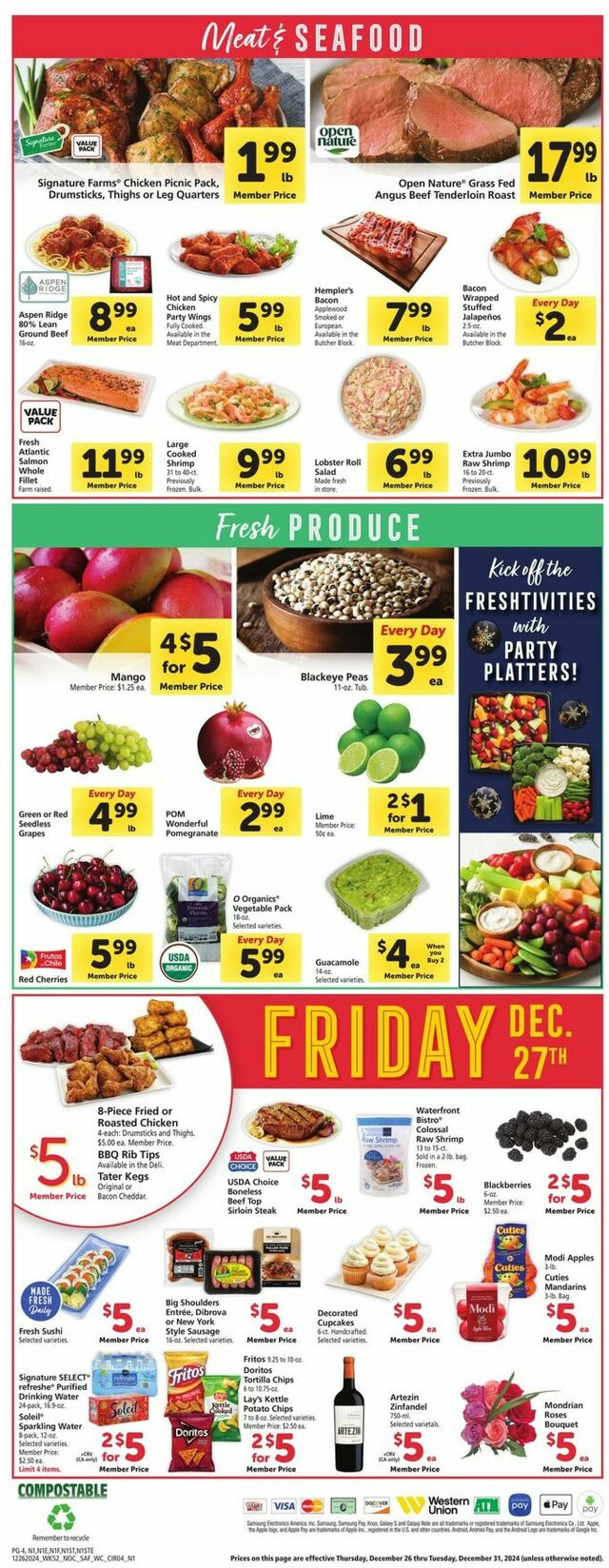 Catalogue Safeway from 12/26/2024