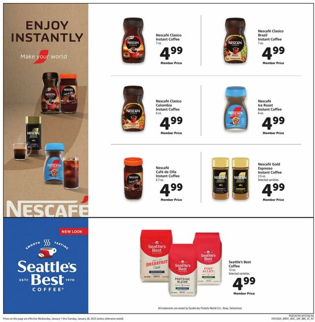 Catalogue Safeway from 01/01/2025