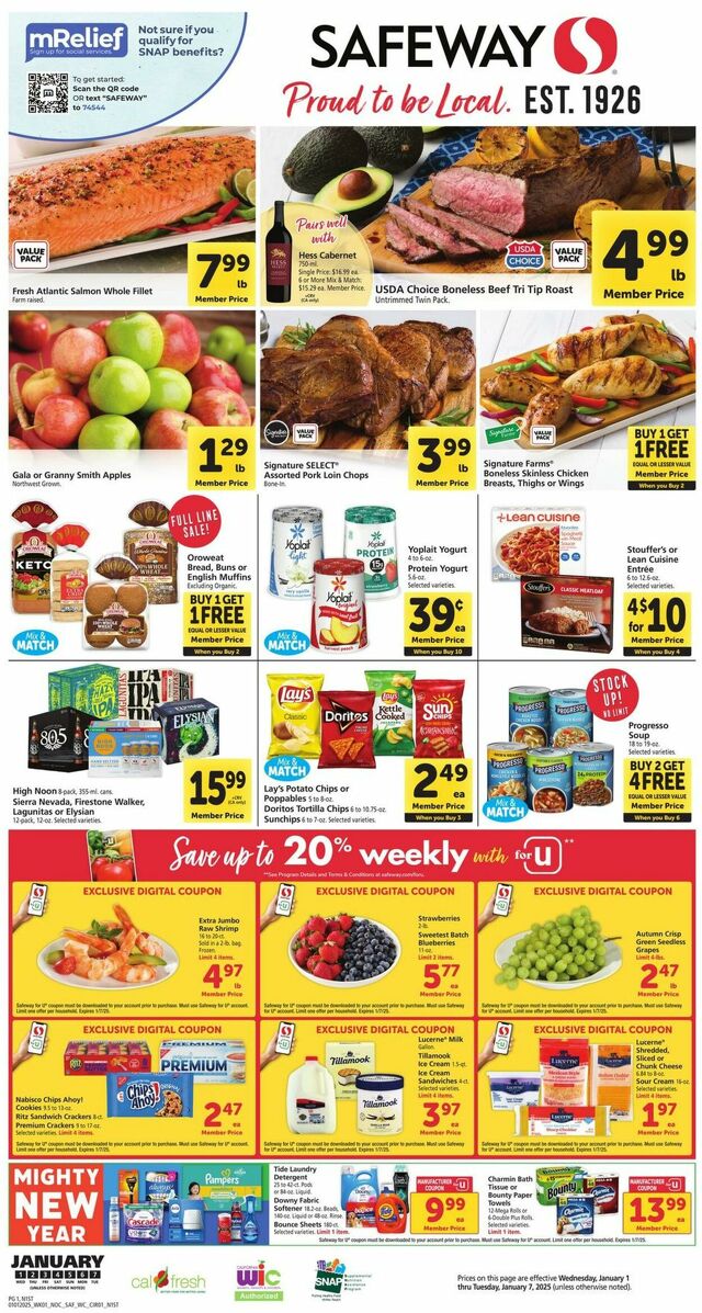 Catalogue Safeway from 01/01/2025