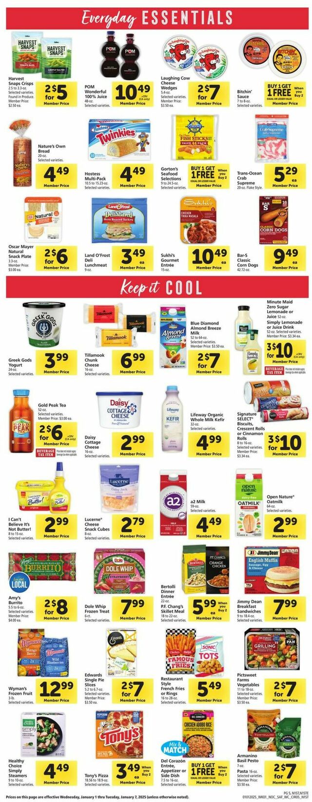 Catalogue Safeway from 01/01/2025