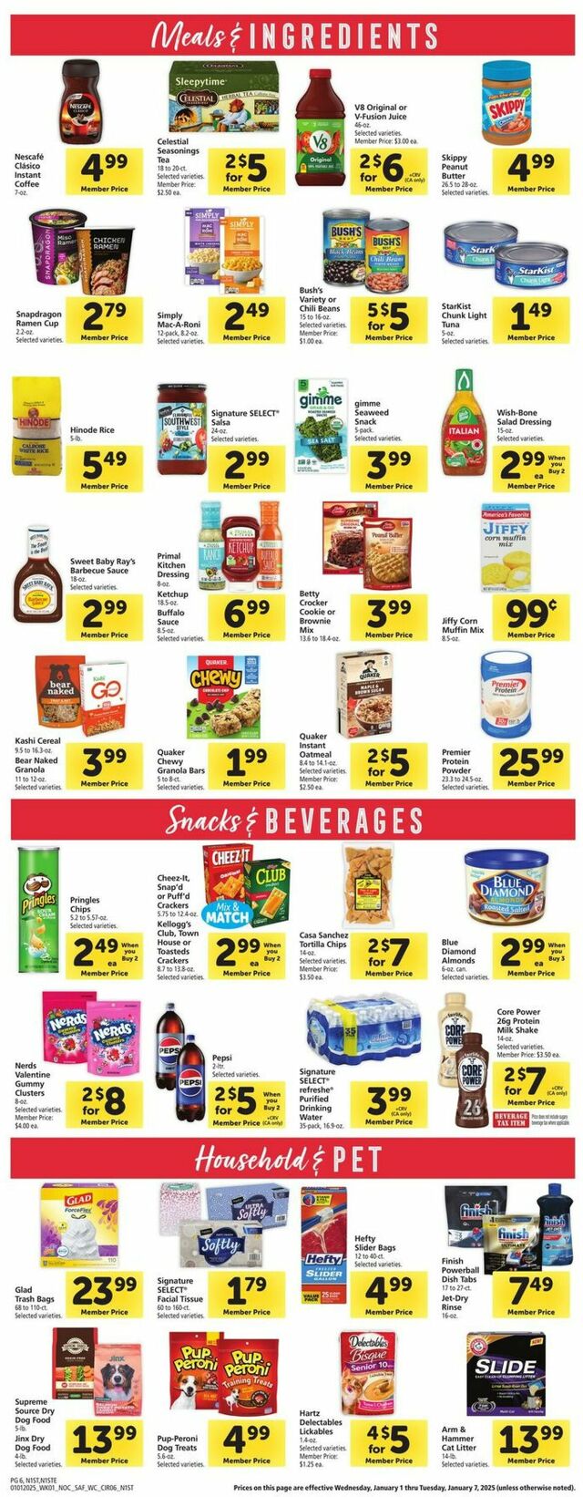 Catalogue Safeway from 01/01/2025