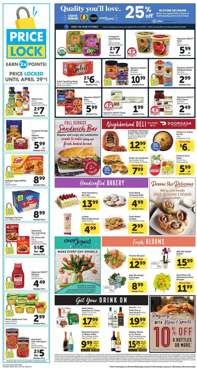 Catalogue Safeway from 01/15/2025