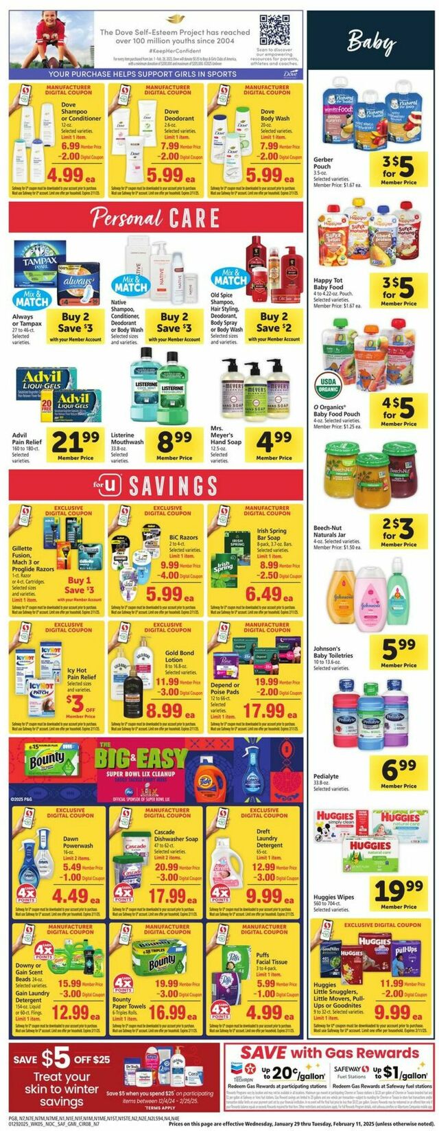 Catalogue Safeway from 01/29/2025