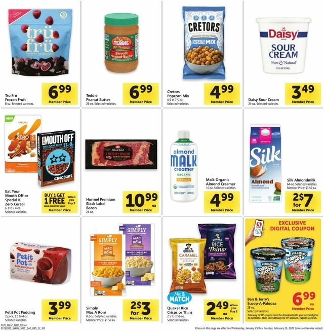 Catalogue Safeway from 01/29/2025