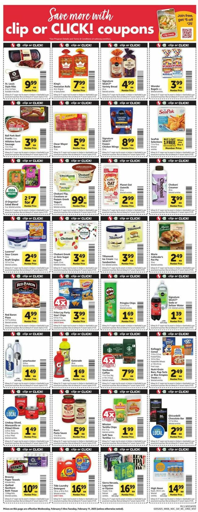 Catalogue Safeway from 02/05/2025