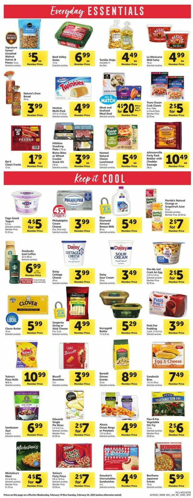 Catalogue Safeway from 02/19/2025