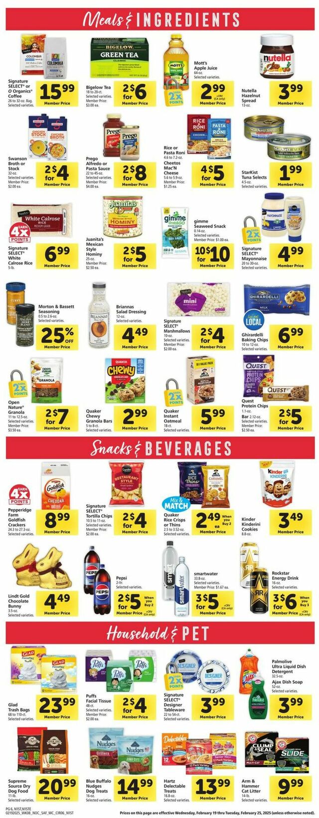 Catalogue Safeway from 02/19/2025