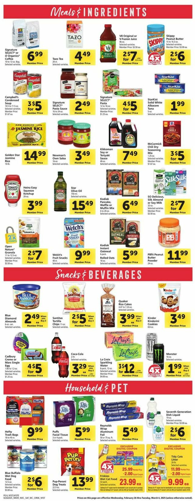 Catalogue Safeway from 02/26/2025