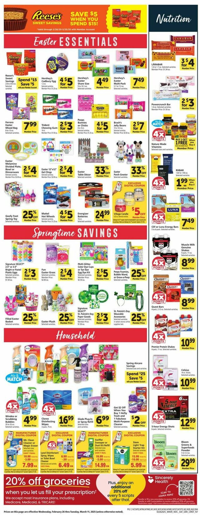 Catalogue Safeway from 02/26/2025