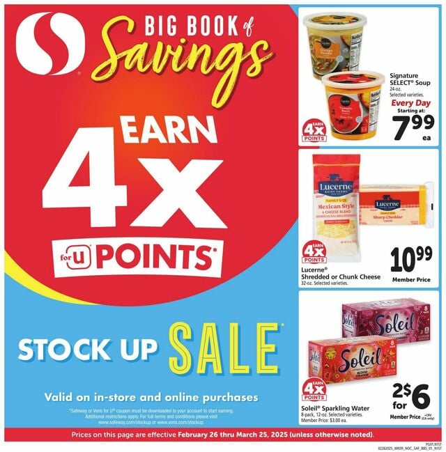 Catalogue Safeway from 02/26/2025