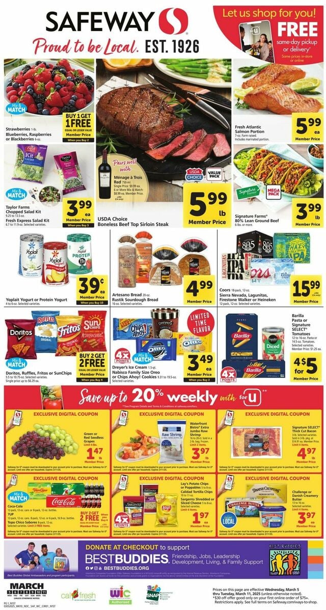 Catalogue Safeway from 03/05/2025