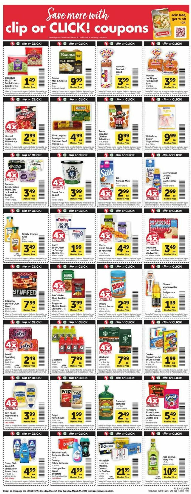 Catalogue Safeway from 03/05/2025