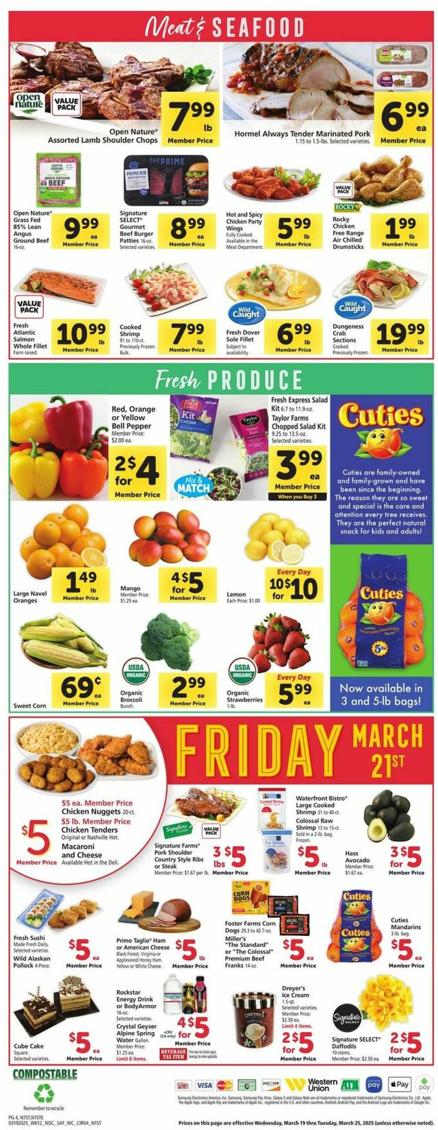 Catalogue Safeway from 03/19/2025