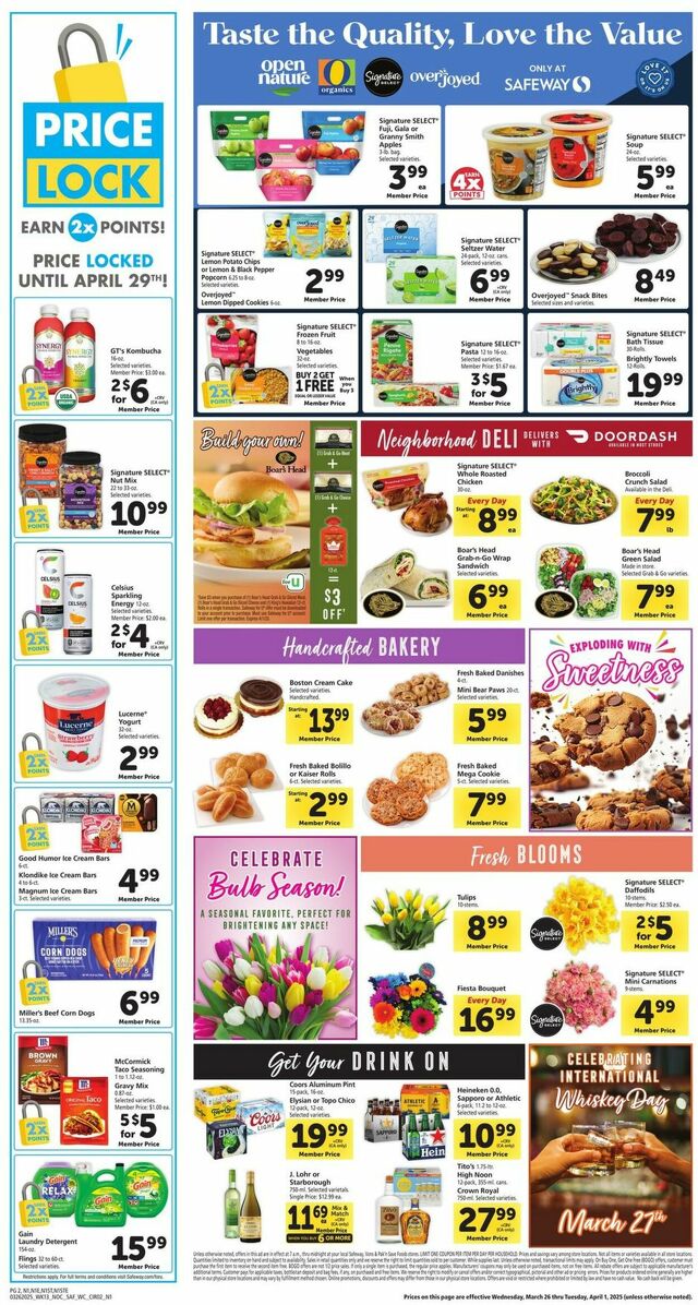 Catalogue Safeway from 03/26/2025