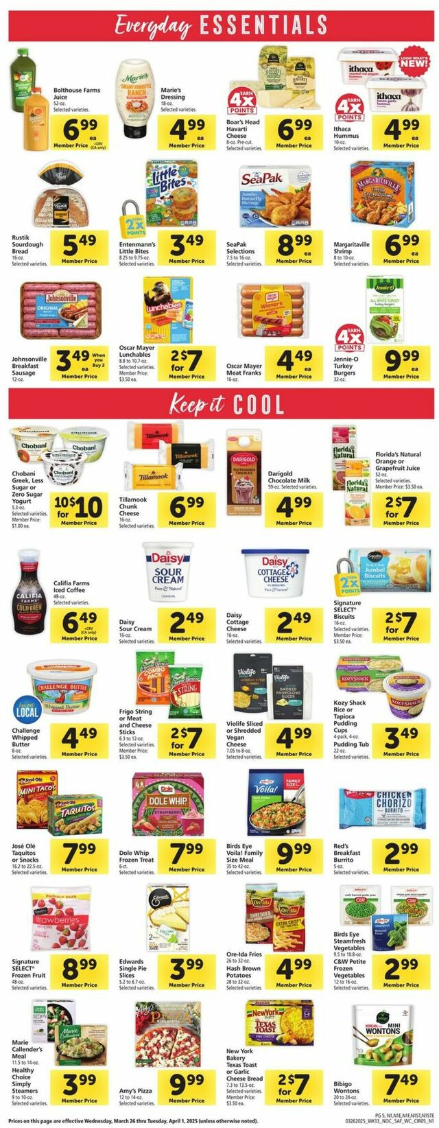 Catalogue Safeway from 03/26/2025