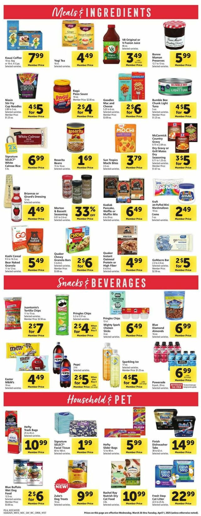 Catalogue Safeway from 03/26/2025