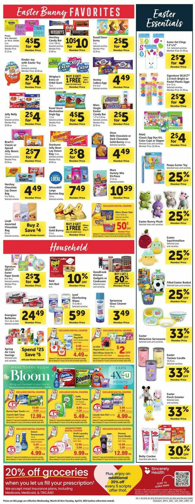 Catalogue Safeway from 03/26/2025