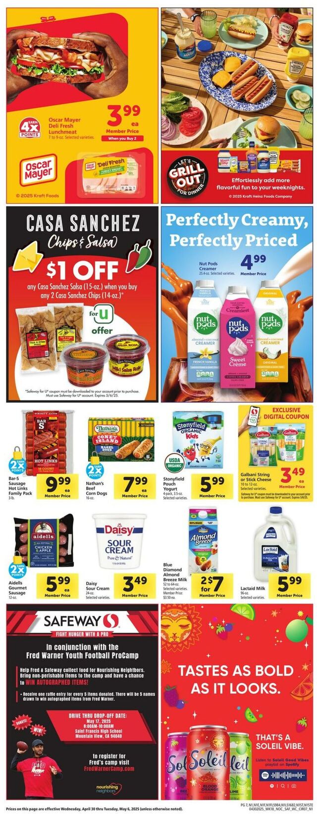 Catalogue Safeway from 04/30/2025