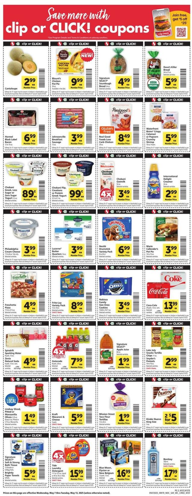 Catalogue Safeway from 05/07/2025