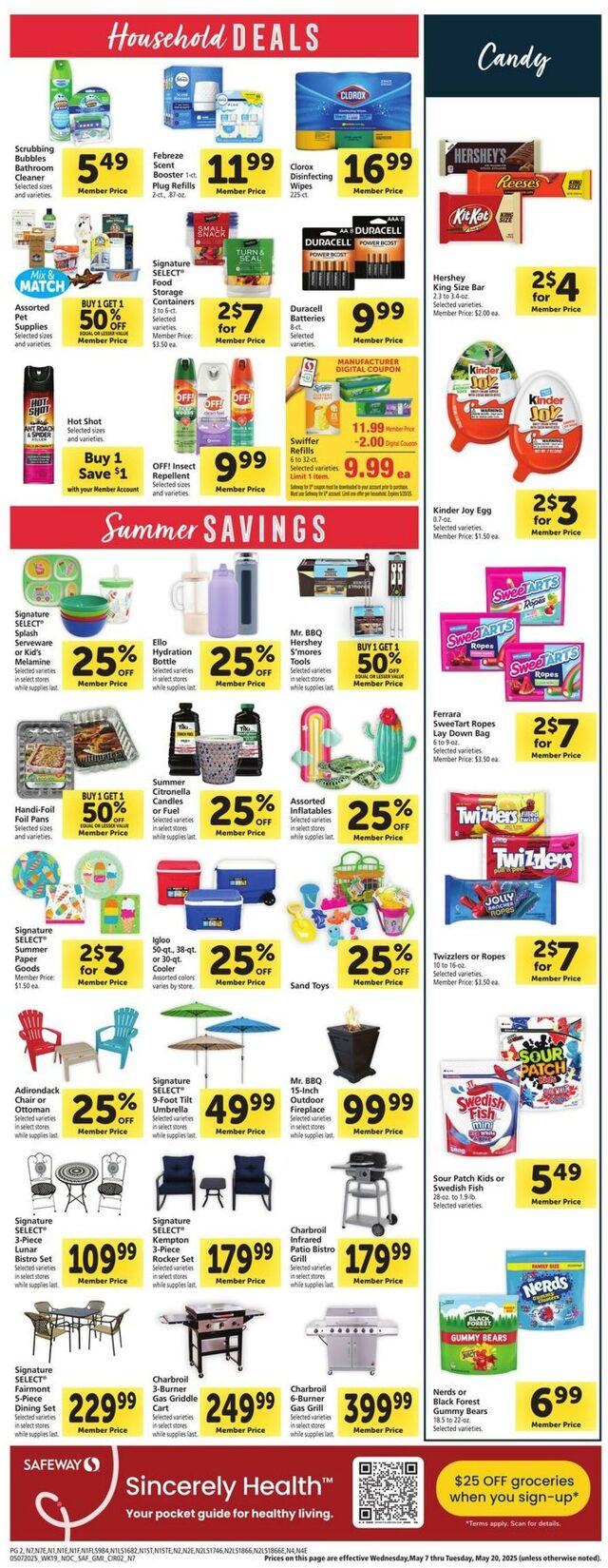 Catalogue Safeway from 05/07/2025