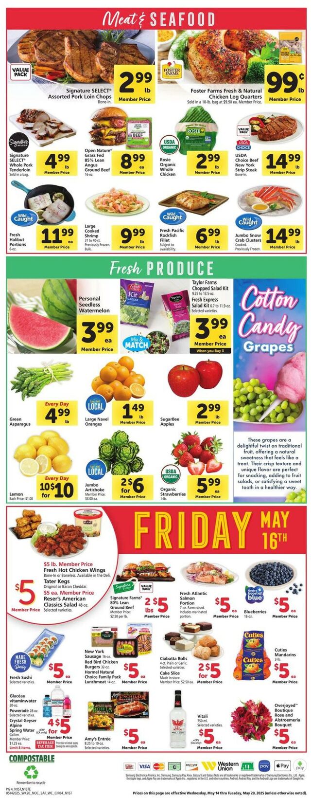 Catalogue Safeway from 05/14/2025