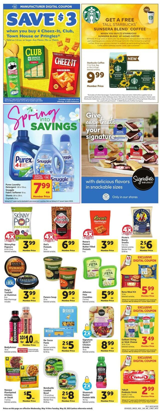 Catalogue Safeway from 05/14/2025