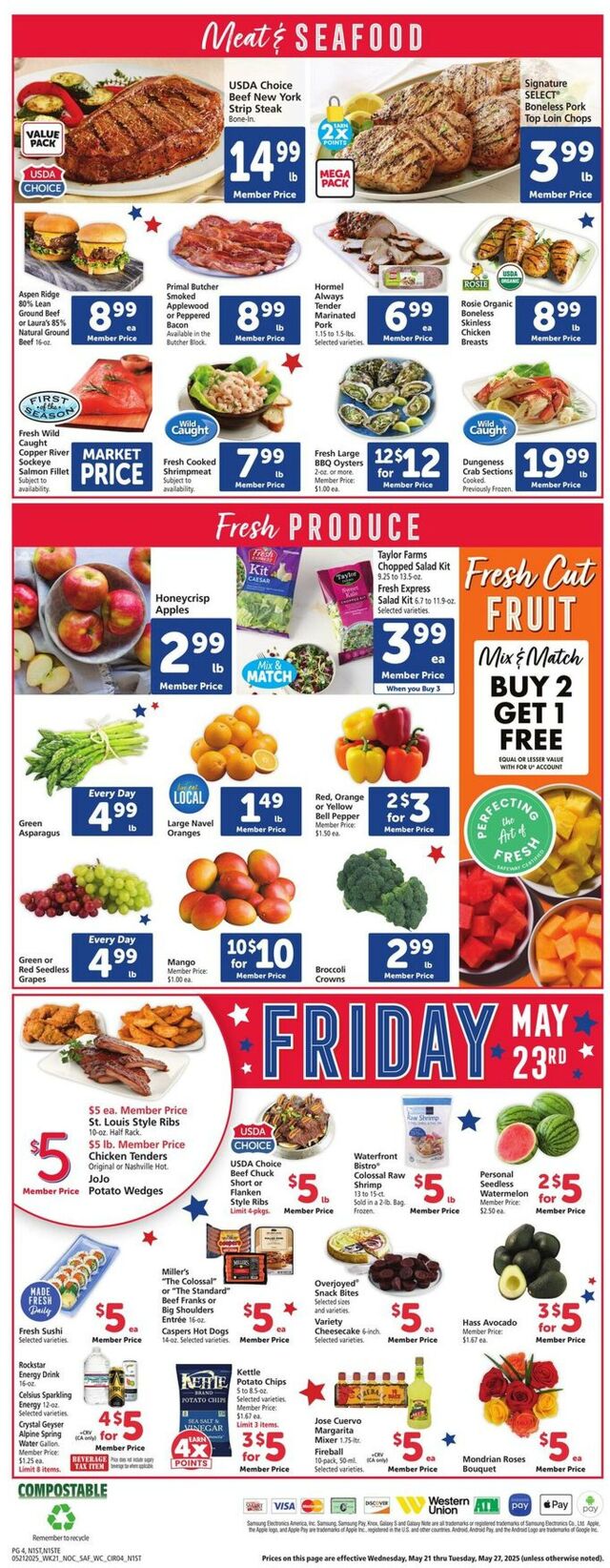 Catalogue Safeway from 05/21/2025