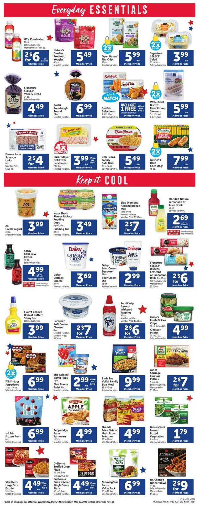 Catalogue Safeway from 05/21/2025