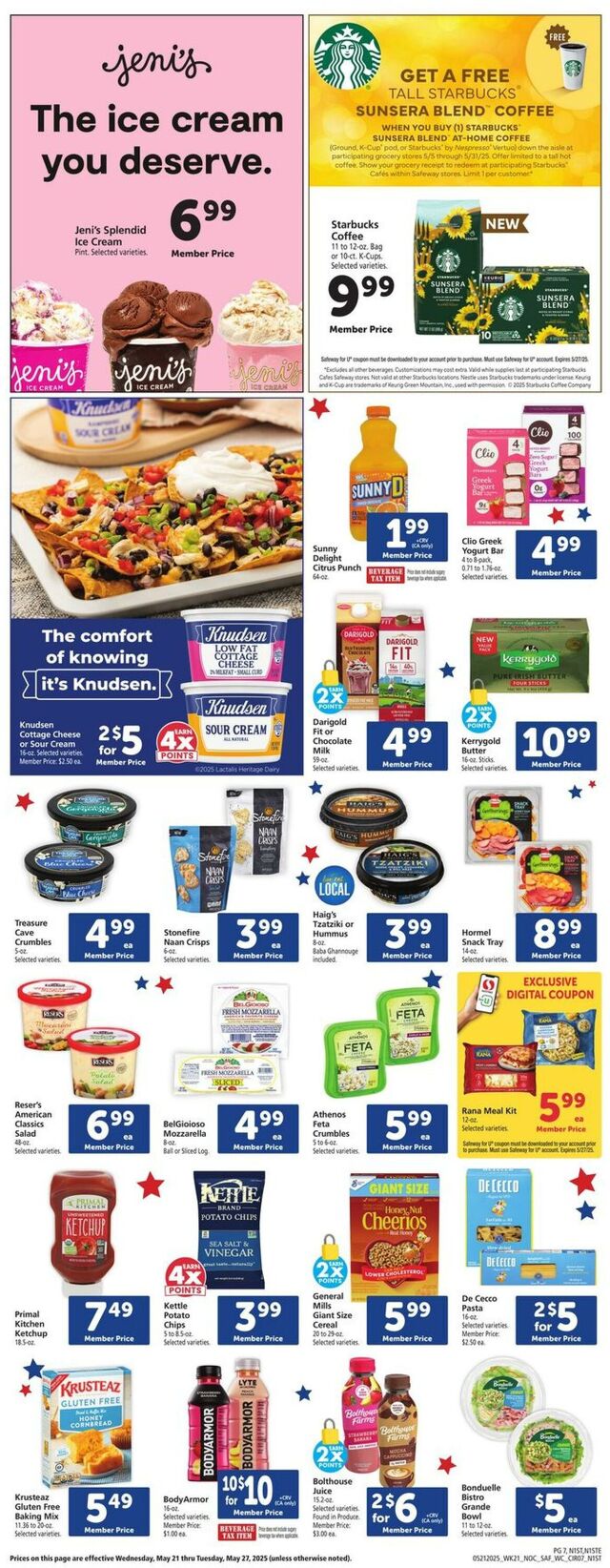 Catalogue Safeway from 05/21/2025
