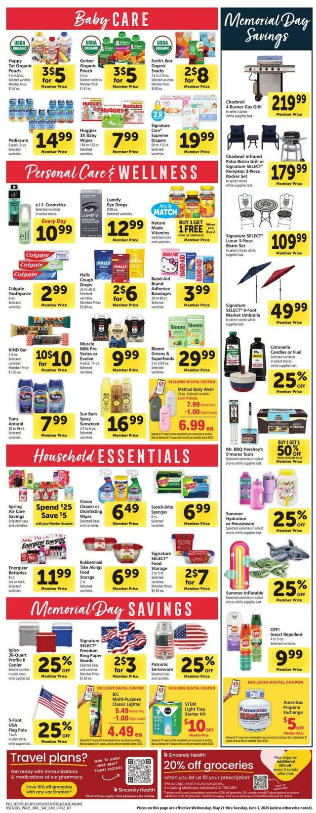 Catalogue Safeway from 05/21/2025