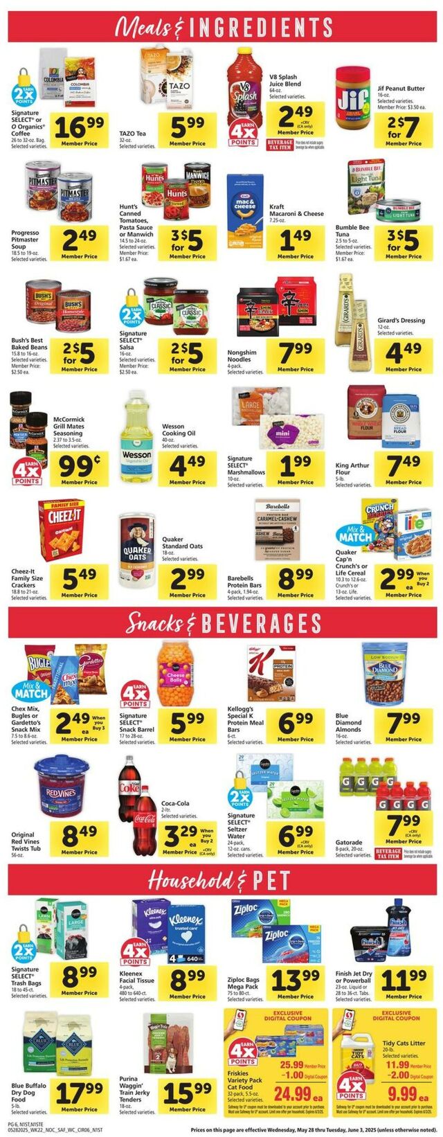 Catalogue Safeway from 05/28/2025