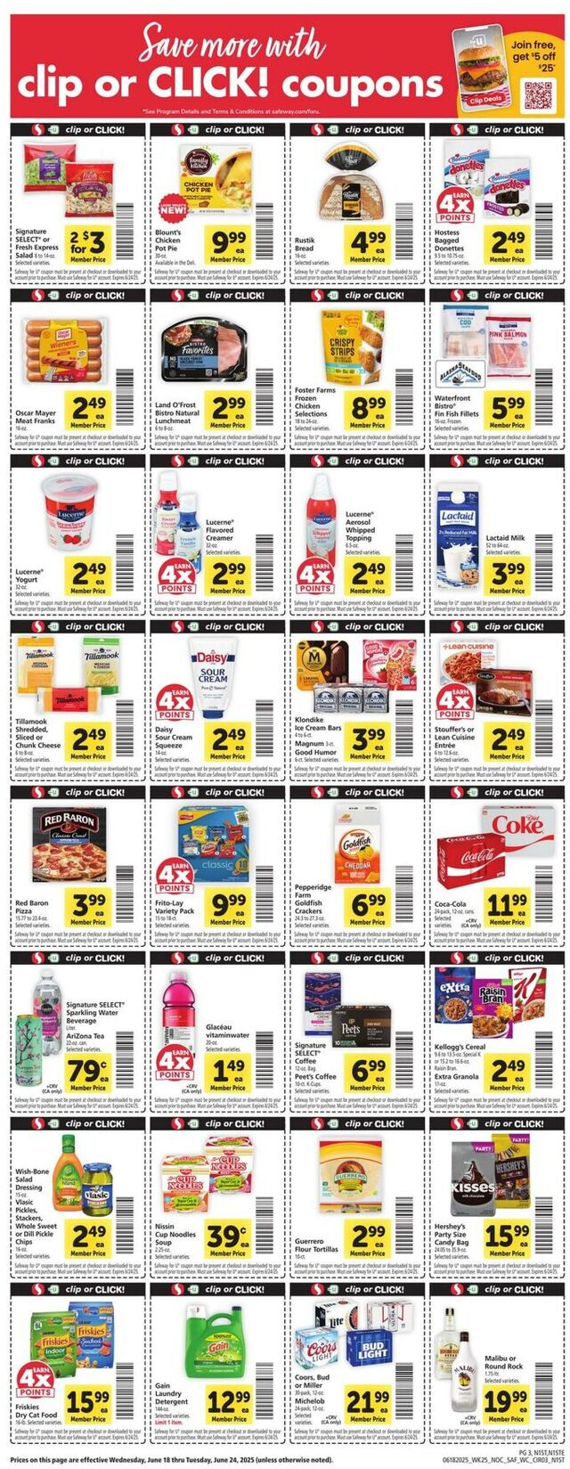 Catalogue Safeway from 06/18/2025