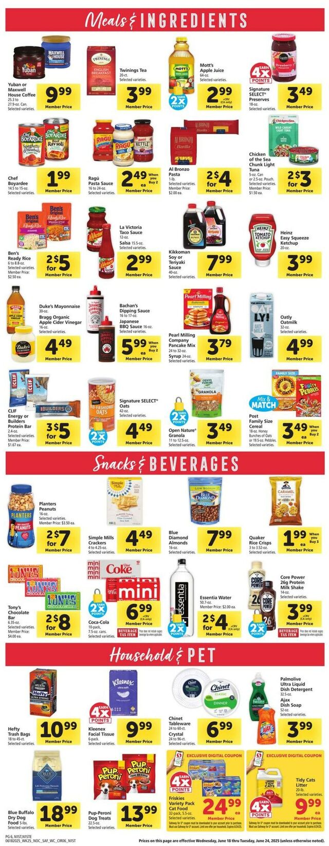 Catalogue Safeway from 06/18/2025