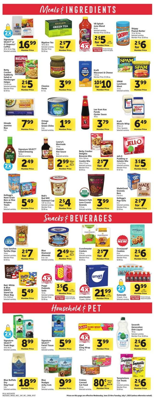 Catalogue Safeway from 06/25/2025