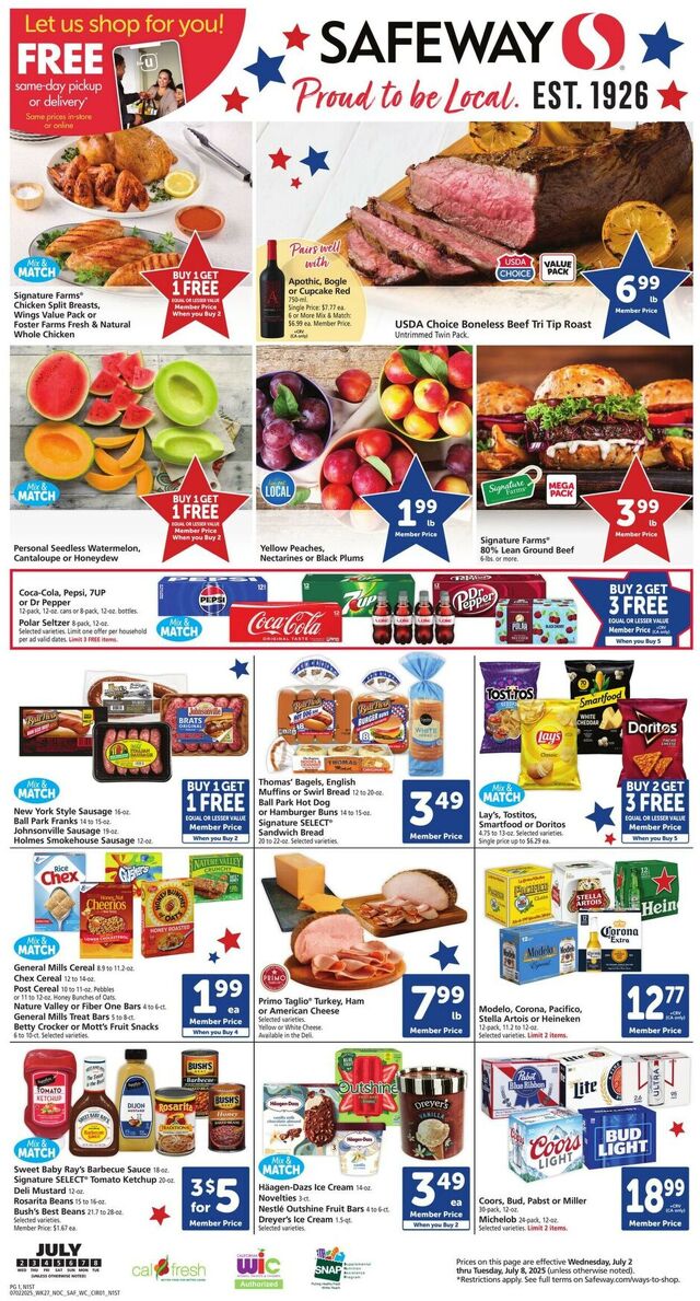 Catalogue Safeway from 07/02/2025