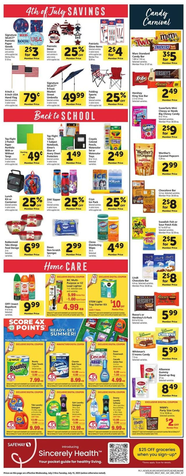 Catalogue Safeway from 07/02/2025