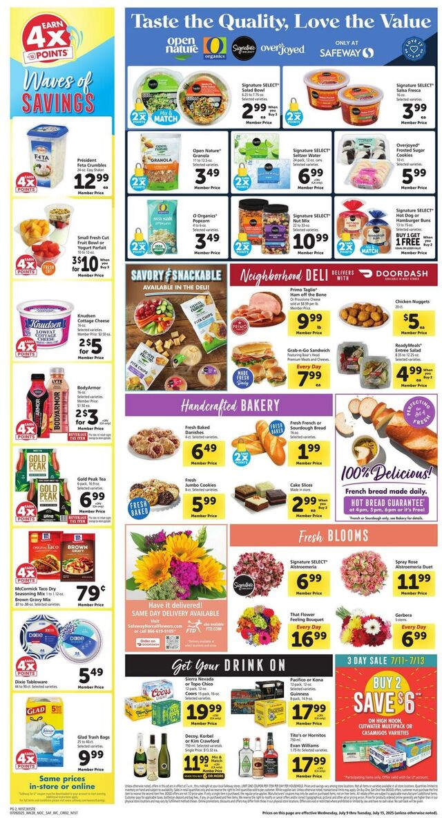 Catalogue Safeway from 07/09/2025