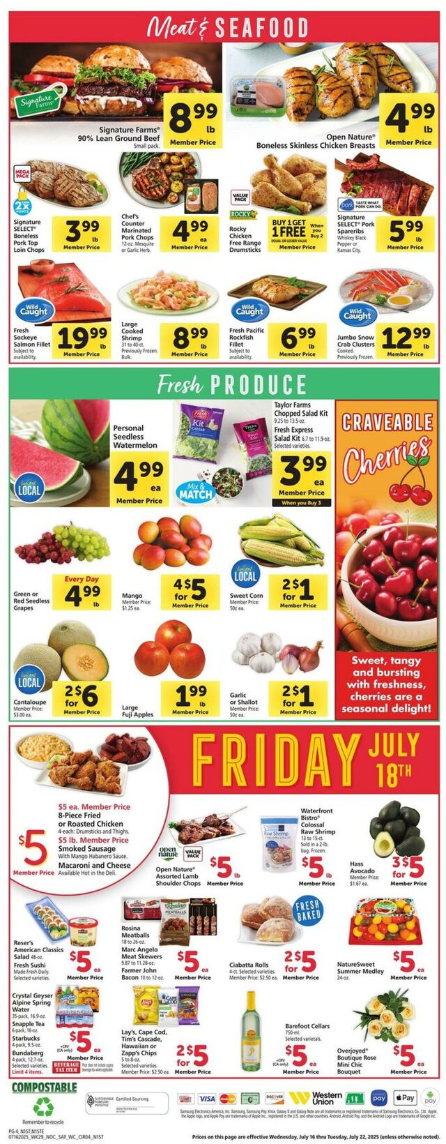 Catalogue Safeway from 07/16/2025