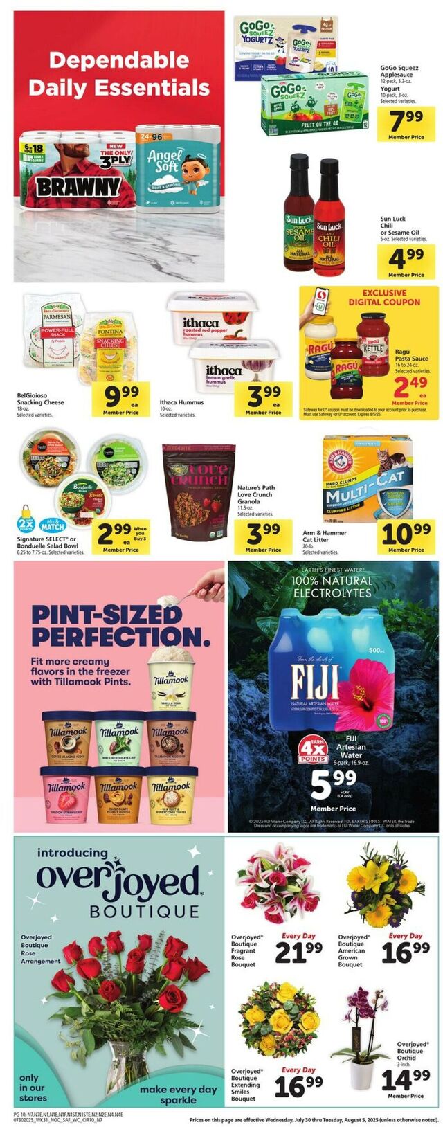Catalogue Safeway from 07/30/2025