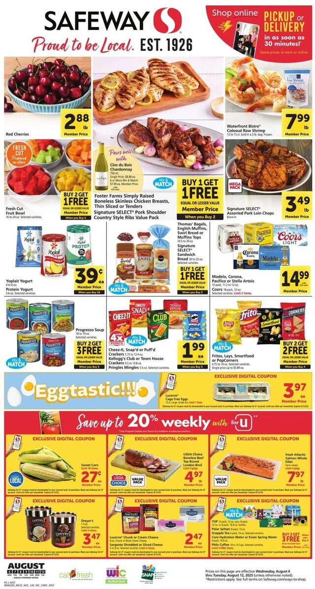 Catalogue Safeway from 08/06/2025