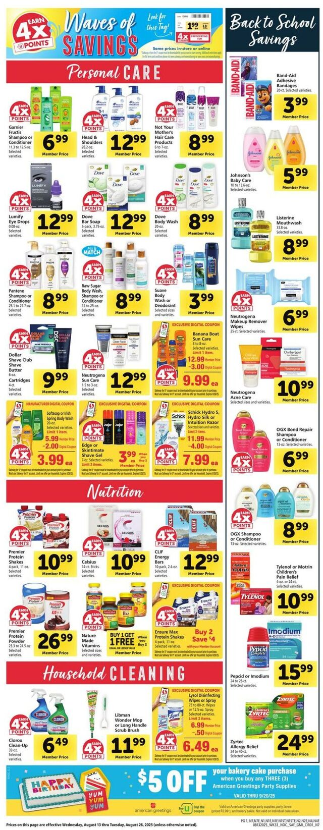 Catalogue Safeway from 08/13/2025