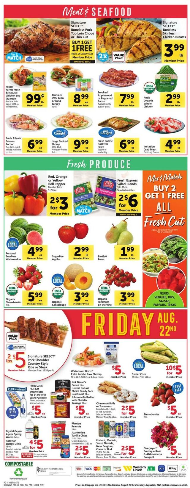 Catalogue Safeway from 08/20/2025
