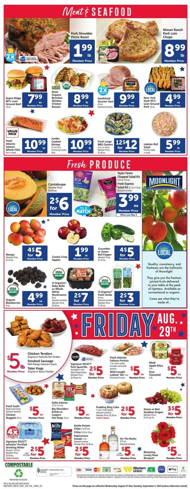 Catalogue Safeway from 08/27/2025