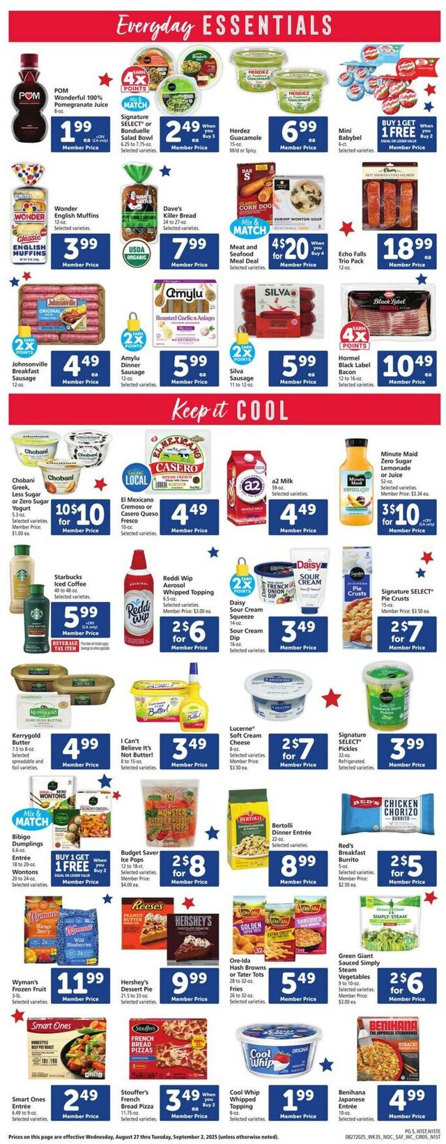 Catalogue Safeway from 08/27/2025