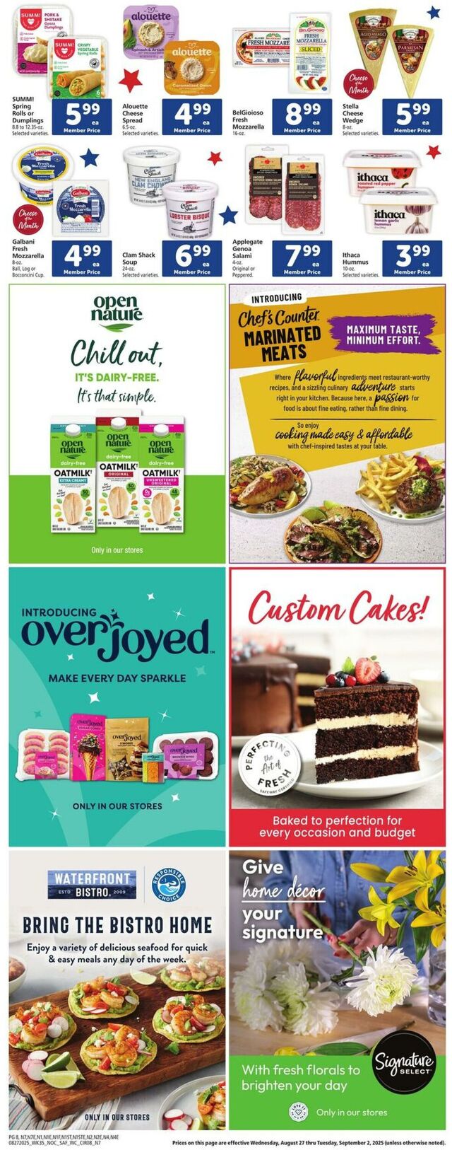 Catalogue Safeway from 08/27/2025