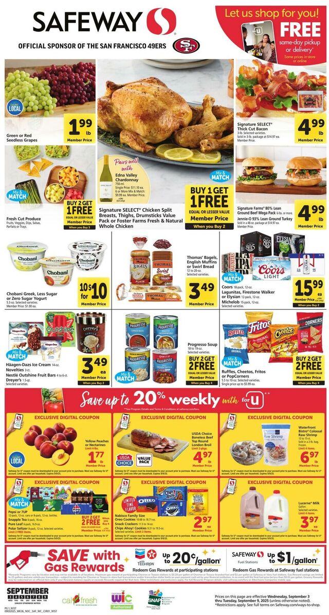 Catalogue Safeway from 09/03/2025
